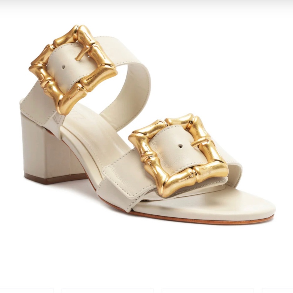 SCHUTZ Enola mid block sandal
